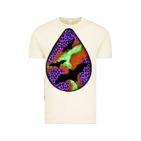 Vintage Arctic halloween bat  teardrop Vintage Tee - BundleAndBundleShop