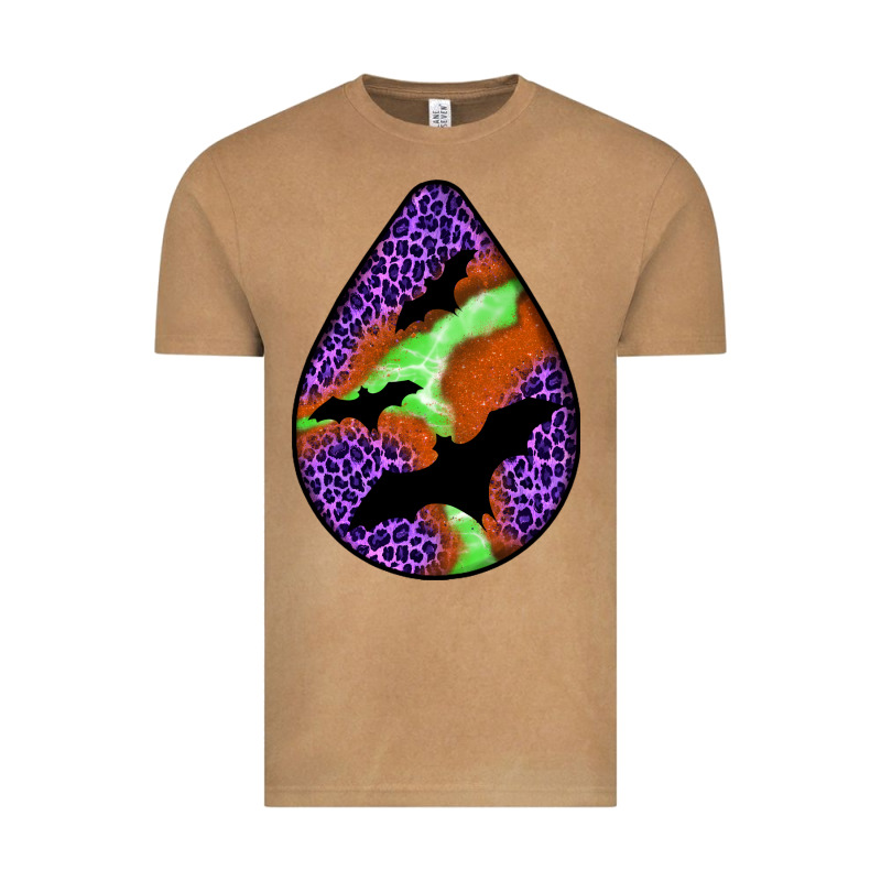 Halloween Bat  Teardrop Vintage Tee by BundleAndBundleShop | Teevron