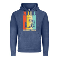 Vintage Denim fishing t  shirt milf man i love fishing t  shirt Vintage Hoodie - baoMotion