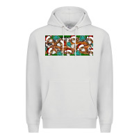 Dove Grey Santa skeleton christmas Premium Hoodie - Artiststas