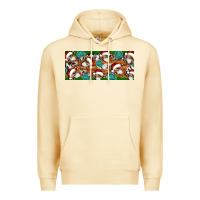 Pina Colada Santa skeleton christmas Premium Hoodie - Artiststas