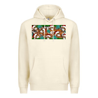 Sandshell Santa skeleton christmas Premium Hoodie - Artiststas