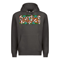 Smoke Santa skeleton christmas Premium Hoodie - Artiststas