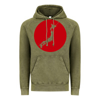 Vintage Olive japan island Vintage Hoodie - baoMotion