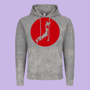 Japan Island Vintage Hoodie Designed By Baomotion