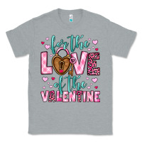 Heather Grey for the love of the valentine Classic Tee - OliviaCreatesArt
