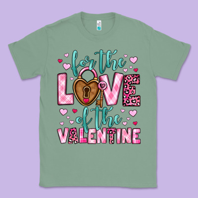 For The Love Of The Valentine Classic Tee Designed By Oliviacreatesart