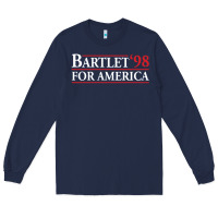 Navy barlet for america Long Sleeve Tee - maiPhamDesign