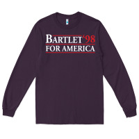 Plum barlet for america Long Sleeve Tee - maiPhamDesign