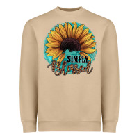Mushroom Simply Blessed Heavyweight Sweatshirt - JahusDesignShop