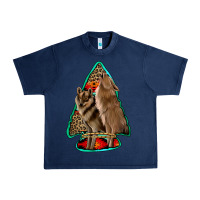 Navy howling wolves arrowhead Urban Heavy Tee - Jasminsmagicworld