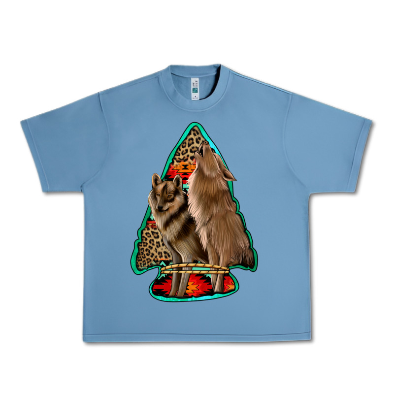Howling Wolves Arrowhead Urban Heavy Tee by Jasminsmagicworld | Teevron