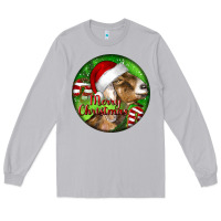Moon Dust Nubian Goat Christmas Long Sleeve Tee - LillyAllenDesigns