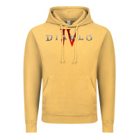 Vintage Mustard Diablo 4 Gämë Online Vintage Hoodie - baoMotion