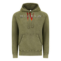 Vintage Olive Diablo 4 Gämë Online Vintage Hoodie - baoMotion