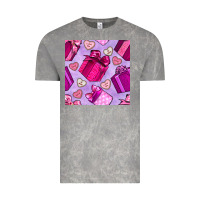 Cloud Rock valentines day gift box and cookie seamless pattern Vintage Tee - BundleAndBundleShop
