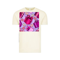 Vintage Arctic valentines day gift box and cookie seamless pattern Vintage Tee - BundleAndBundleShop