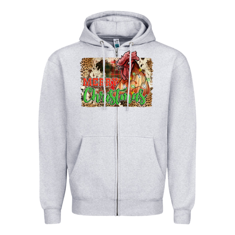 Merry Christmas Zipper Hoodie by JahusDesignShop | Teevron