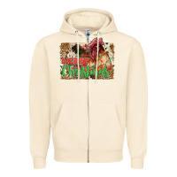 Sandshell merry christmas Zipper Hoodie - JahusDesignShop