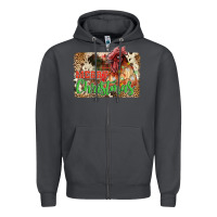 Smoke merry christmas Zipper Hoodie - JahusDesignShop