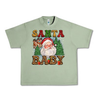 Oil Green santa baby Urban Heavy Tee - FaDigitalArtStudio