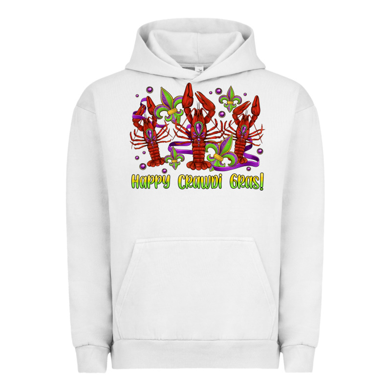 Happy Crawdi Gras Mardi Gras Carnival Urban Hoodie by Jasminsmagicworld | Teevron