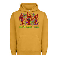 Pigment Peanut Butter happy crawdi gras mardi gras carnival Urban Hoodie - Jasminsmagicworld