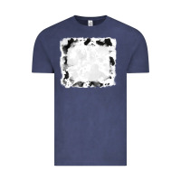 Vintage Denim cowhide frames background Vintage Tee - RanaPortraitStore