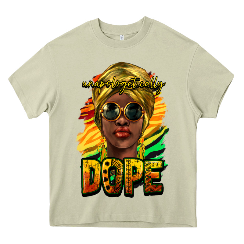Unapologetically Dope Afro Heavy Core Tee by HowdyJamesFarm | Teevron