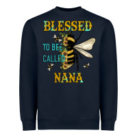 Navy Blessed To Bee Nana Heavyweight Sweatshirt - JahusDesignShop