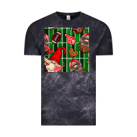 Cloud Black american football gnomes Vintage Tee - BundleAndBundleShop