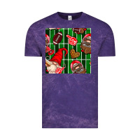 Cloud Purple american football gnomes Vintage Tee - BundleAndBundleShop