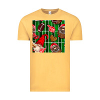 Vintage Mustard american football gnomes Vintage Tee - BundleAndBundleShop
