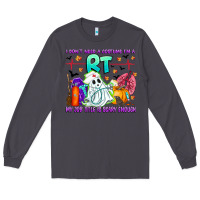 Smoke respiratory therapist halloween humor Long Sleeve Tee - CowhideDigitalArt