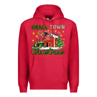 Cardinal Small Town Christmas Premium Hoodie - Artiststas
