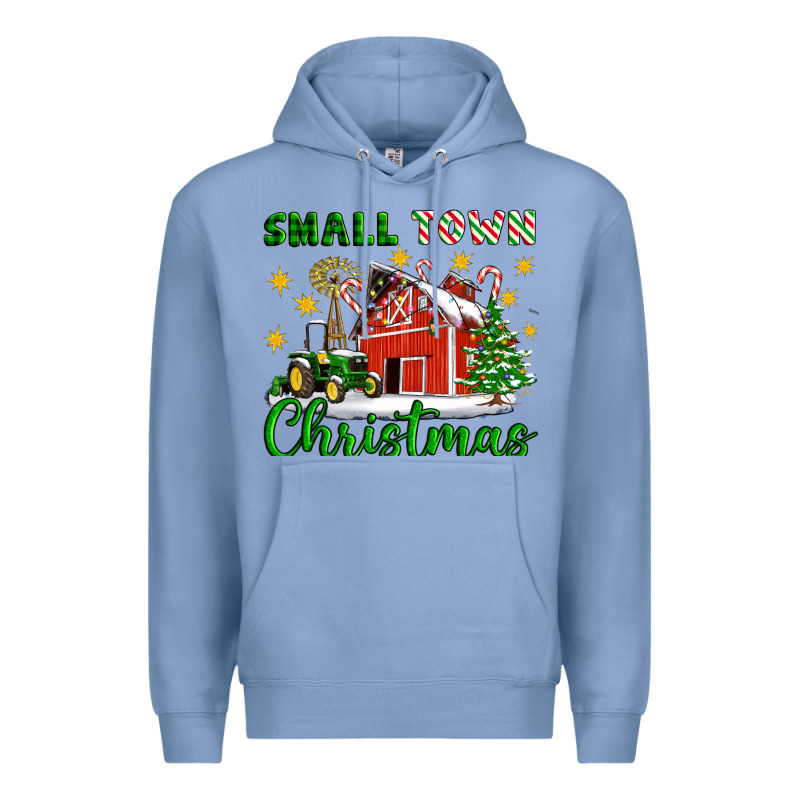 Small Town Christmas Premium Hoodie by Artiststas | Teevron