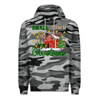 Slate Camo Small Town Christmas Premium Hoodie - Artiststas