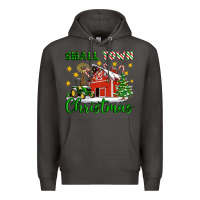 Smoke Small Town Christmas Premium Hoodie - Artiststas