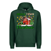 Sports Green Small Town Christmas Premium Hoodie - Artiststas