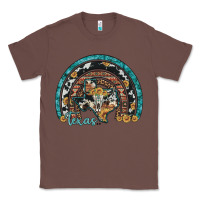 Chestnut texas map sunflower leopard cowhide aztec turquoise gemstone rainbow Classic Tee - Artiststas