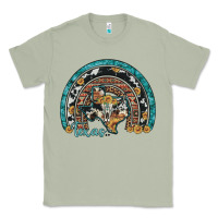 Matcha texas map sunflower leopard cowhide aztec turquoise gemstone rainbow Classic Tee - Artiststas