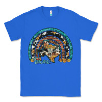 True Royal texas map sunflower leopard cowhide aztec turquoise gemstone rainbow Classic Tee - Artiststas