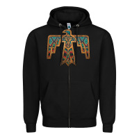 Black thunderbird Zipper Hoodie - JahusDesignShop
