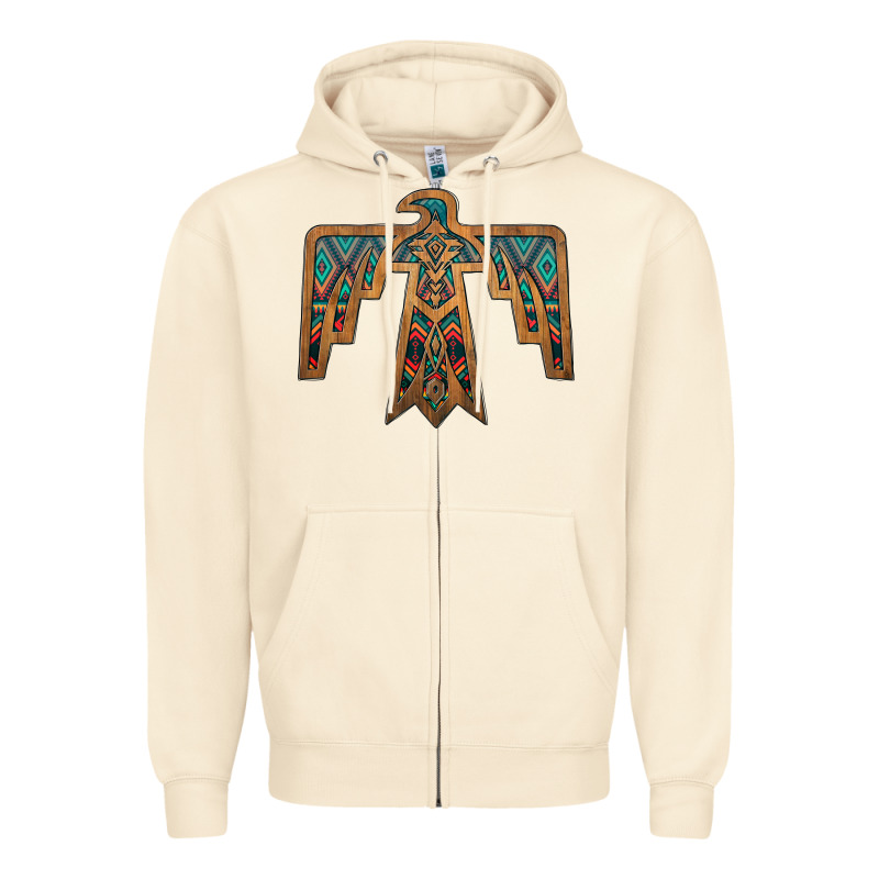 Thunderbird Zipper Hoodie by JahusDesignShop | Teevron