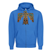 True Royal thunderbird Zipper Hoodie - JahusDesignShop
