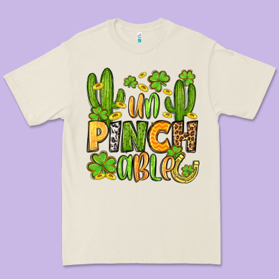 Un Pinch Able  St. Patrick's Day Premium Tee Designed By Oliviacreatesart