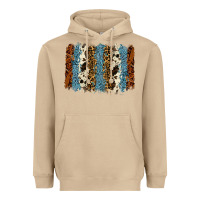 Mushroom tool leather leopard cowhide backround Heavyweight Hoodie - RanaPortraitStore