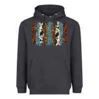 Smoke tool leather leopard cowhide backround Heavyweight Hoodie - RanaPortraitStore