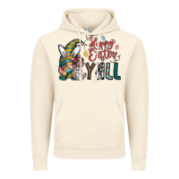 Vintage Artic happy easter y all Vintage Hoodie - CowhideDigitalArt