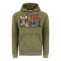 Vintage Olive happy easter y all Vintage Hoodie - CowhideDigitalArt